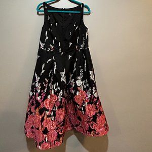 Aidan Mattox Floral Dress